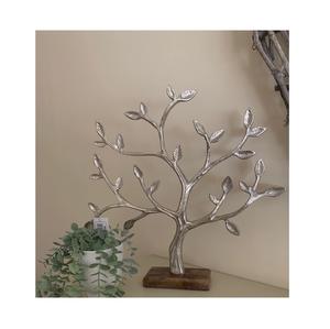 Sculpture d'arbre en aluminium artisanale avec un design Art Déco reflétant la sérénité et la force, taille et couleur personnalisables - Product Image 2