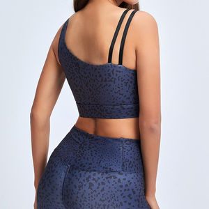 Conjunto de Yoga sin Mangas de Alta Calidad para Mujer, el Mejor Material para Ropa Deportiva de Gimnasio, Talla Grande XXL, Impresión de Logotipo Personalizado, Logotipo Elástico en la Cintura - Product Image 3