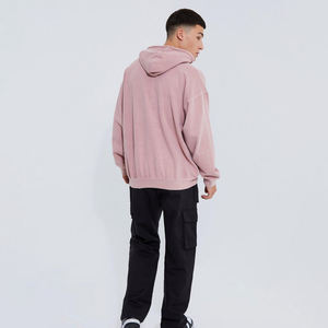 Sweats à capuche unisexes imprimés à la demande de haute qualité Sweats à capuche surdimensionnés pour hommes Sweats à capuche en molleton de coton pour hommes - Product Image 3