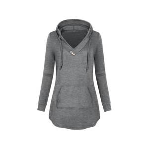 Hoodie Breathable Anti-Shrink <b>Ladies</b> Girls' Winter Pullover <b>Sweatshirt</b> <b>Long</b> Autumn Wear - Product Image 4