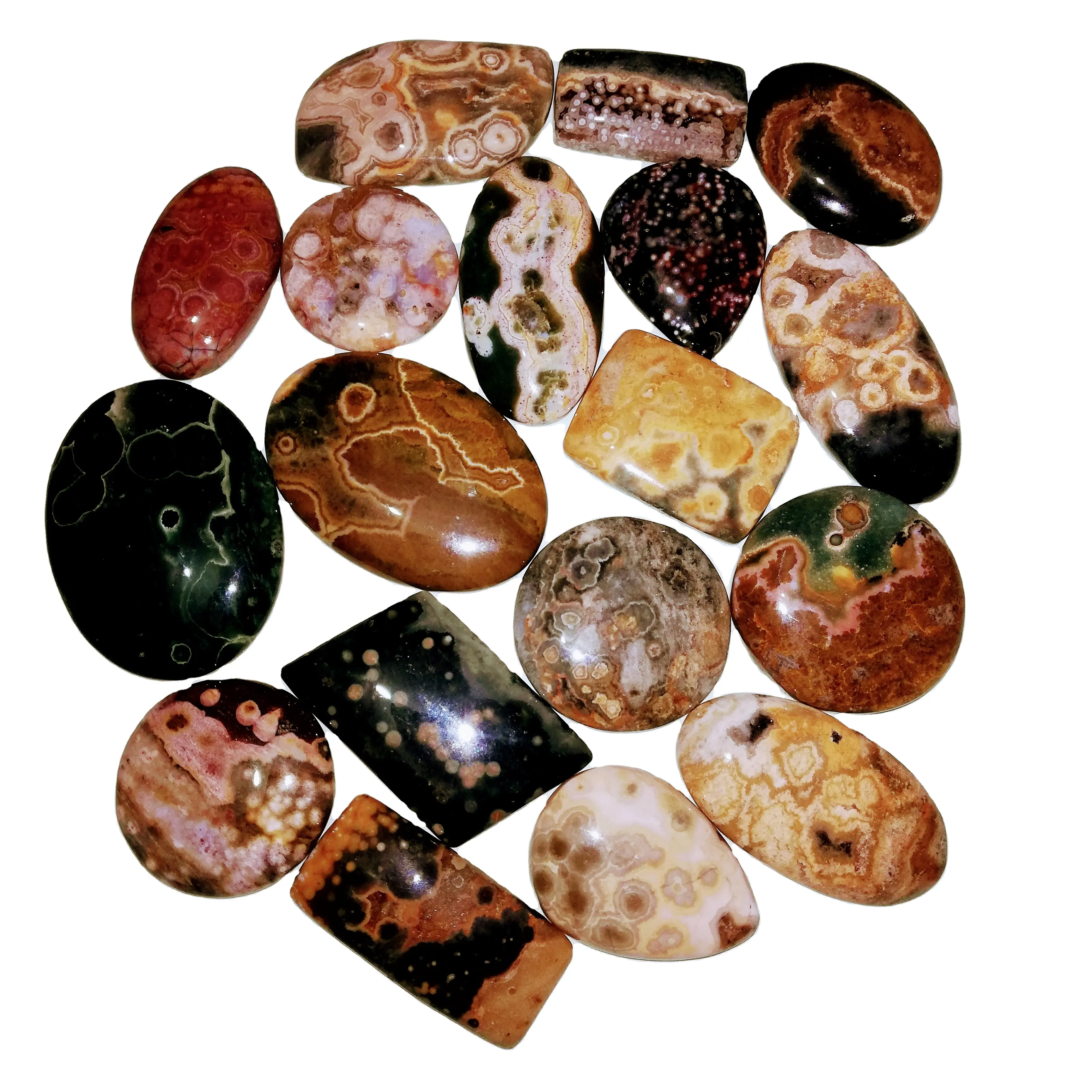 Natural Wholesale price Ocean jasper lot Gemstone Amazing Wonderful Ocean jasper Loose stone high quality
