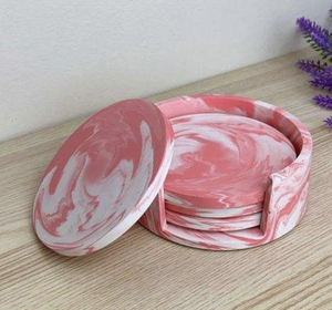 Sous-verres en résine époxy, modèle d'ange artificiel durable, nouveau design, pour boissons, en gros en provenance d'usine - Product Image 6