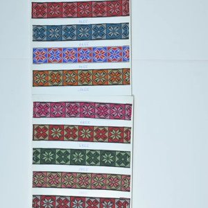 Elegante bordado de encaje Jacquard, estilo tradicional de calidad superior para prendas de vestir, moda y diseños textiles - Product Image 4