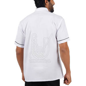 Chaqueta de Chef de Manga Larga de Algodón de Alta Calidad a Precio de Fábrica, Cierre de Botones, Detección de Agujas, Talla y Color Personalizables para Restaurantes y Bares - Product Image 4