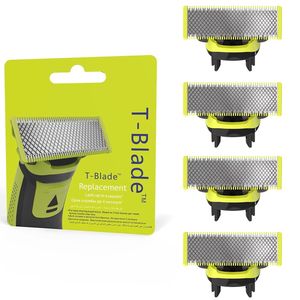 Cabezal de Repuesto Norelco QP210/80 para OneBlade con 4 Cuchillas de Doble Filo de Acero Inoxidable para Afeitadoras QP2520/QP6510/QP6520 - Product Image 4