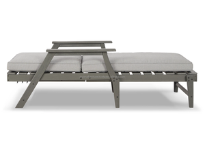 Chaises longues pliantes modernes en bois massif pour l'extérieur, ASL-045, pour la piscine et les loisirs, ARDENA, fabriqué en Indonésie - Product Image 4