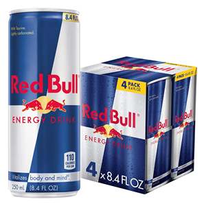 Red Bull Blue Edition Energy Drink, Blueberry, con 114mg de cafeína más taurina y vitaminas B, 12 floz, paquete de 12 latas - Product Image 5