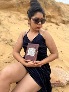 Nouveaux journaux de serrure de fermoir en cuir véritable usiné à la main avec Journal de voyage de serrure en cuir Vintage traditionnel Boho moyen en argent Antique - Product Image 2