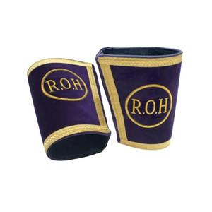 Dernières manchettes de loge maçonnique brodées à la main en lingots pour la vente en ligne - Product Image 1