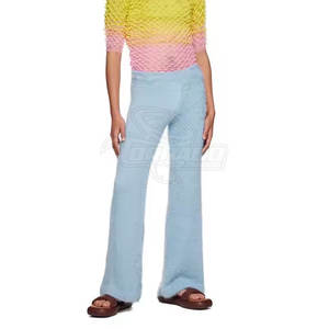 Pantalons décontractés en coton/laine pour hommes, taille mi-haute, respirants, séchage rapide, faible MOQ, couleur et logo personnalisés, dernier design, en vente - Product Image 3