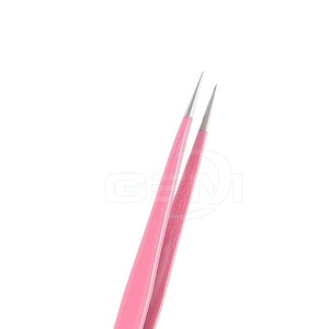 Pinzas para Pestañas de Acero Inoxidable de Primera Calidad, Duraderas y Reutilizables, Punta Suave, Empaque con Logotipo Personalizado, Tamaño Personalizado, OEM - Product Image 6