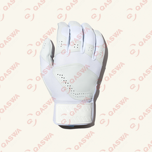 Vente chaude sur mesure couleur blanche Baseball Softball frappeur gants de sport Baseball Softball entraînement gants de protection pour les mains - Product Image 2