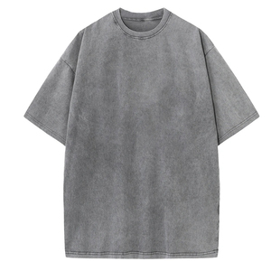 Camisetas de Cuello Alto para Hombre, 100% Algodón, Estilo Formal, Corte Regular, Diseño Sólido, 230g, Impresión Personalizada por Serigrafía - Product Image 6