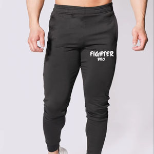 Pantalon pour homme en tissu polaire de coton épais, chaud et doux, adapté aux séances de gym et à la mode décontractée. - Product Image 1