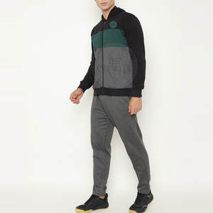 Diseño personalizado invierno con capucha Casual sólido hombres chándal 100% algodón calidad premium personalizable al por mayor - Product Image 4