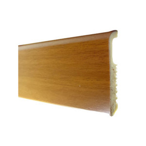 Battiscopa 75x8 Polistirene Liscio 200 Cm Alluminio - Product Image 3