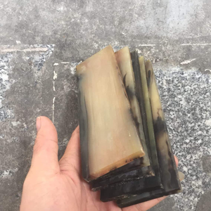 Placa de Cuerno de Búfalo Natural Ecológica, Forma Geométrica, Estilo Antiguo, Alta Calidad, Precio Económico para Monturas de Gafas Ópticas - Product Image 3