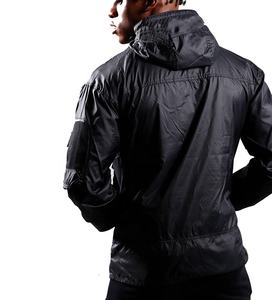Chaqueta Cortavientos Deportiva con Cremallera para Hombre, Chaqueta Cortavientos Personalizada para Hombre, Chaqueta Ligera Informal a Prueba de Viento - Product Image 2