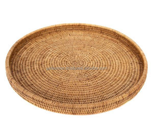 Panier de rangement des aliments, en rotin rond naturel, artisanal, galaxie, meilleure vente, organisateur de cuisine, pour panier de fruits, - Product Image 1