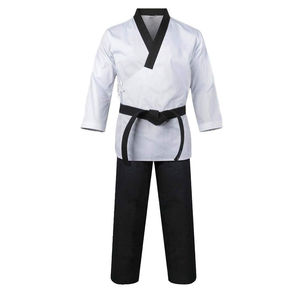 Uniforme de Taekwondo de colores sólidos hecho profesional para hombres uniforme de Taekwondo de nuevo diseño gran oferta uniforme de Taekwondo - Product Image 1