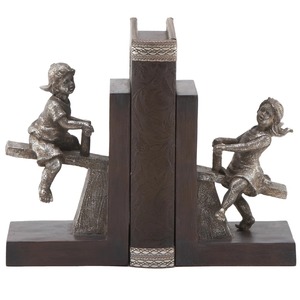 ที่คั่นหนังสือรูปกระดานหกสำหรับผู้ใหญ่ ชุดงานฝีมือโลหะทันสมัย อะลูมิเนียมสองสี รูปปั้นตกแต่งแปลกใหม่ น้ำหนักมาก - Product Image 2