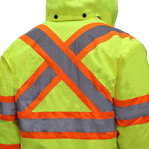 Chaqueta de Seguridad Reflectante de Alta Visibilidad para Guardias de Seguridad, Chaqueta de Trabajo de Invierno para Hombre, Chaqueta de Construcción para Hombre - Product Image 6