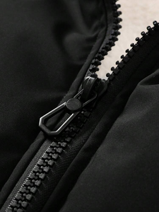 Heavy Insulated Breathable <b>Smart</b> Casual Hooded Winter Puffer <b>Jackets</b> <b>Men</b> Zipper Closure Front Logo Filled OEM Service Customized - Product Image 2