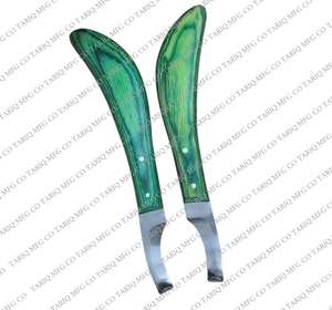 Nueva llegada de alta calidad, cuchillo para pezuña de caballo, mano izquierda, mano derecha, herrador, herramienta para recortar pezuñas, cuchillos para pezuñas de TARIQ MFG CO CE ISO EU - Product Image 6