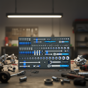 Jeu de douilles modulaires Gedore CT 1/4''-3/8''-1/2'' 91 pièces - Product Image 3