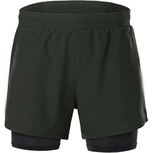 Short de fitness nouveau style le plus vendu pour hommes avec poches de haute qualité, short de fitness respirant et à séchage rapide - Product Image 1
