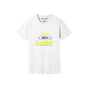 Camiseta informal de algodón 100% con temas de bondad 3D Imprimir 12 opciones de color 160-180 Colocación de diseño personalizable GSM pesado - Product Image 2