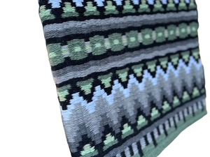 Couverture de Selle Western à Motif Ethnique, Tissée à la Main, Design Tribal, Rembourrage en Laine de Nouvelle-Zélande, Tapis de Selle Élégant - Product Image 3