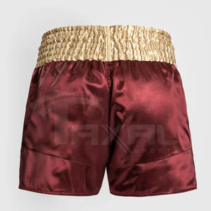 กางเกงขาสั้นแบบไทยสำหรับผู้ชายและผู้ใหญ่ทำจากผ้าซาติน/โพลีเอสเตอร์น้ำหนักเบาระบายอากาศได้ดี - Product Image 3