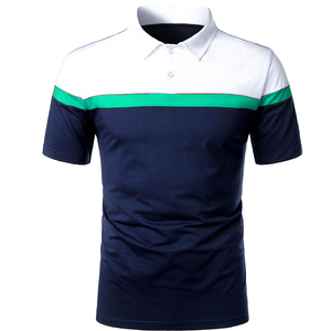 Logotipo bordado personalizado ropa de verano Polo color completo camisetas 100% algodón manga corta en blanco liso camisetas para hombres - Product Image 6