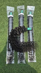 Extensiones de Cabello Rizado Negro de Lujo, Cabello Humano Indonesio 100% Virgen Remy con Cutícula Alineada, Resistente a la Caída, en Todos los Colores - Product Image 3