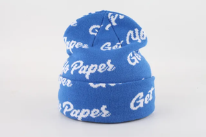 Bonnet en jacquard 100 % acrylique personnalisé OEM - Unisexe, réglable, chaleur hivernale avec broderie à la main pour une utilisation quotidienne et en extérieur - Product Image 4