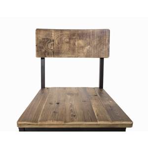 Tabouret de bar contemporain haut de gamme avec dossier élégant et pieds robustes thermolaqués pour comptoir de cuisine - Product Image 3