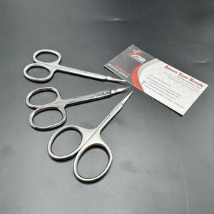 ASB INSTRUMENTS Meilleure vente lame incurvée en acier inoxydable de haute qualité soins des ongles manucure ciseaux à cuticules Type de beauté - Product Image 2