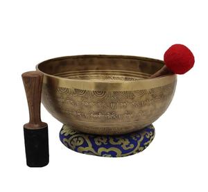 Bol chantant tibétain de haute qualité pour la méditation et la guérison des chakras Bols chantants en métal Bols chantants de guérison. - Product Image 2