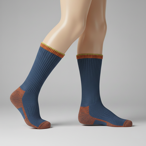 Chaussettes de sport de tennis personnalisées de haute qualité pour hommes et femmes, mi-épaisses, antibactériennes - Product Image 4