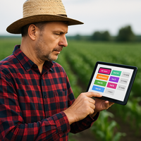 Dispositif multi-capteurs compatible IoT pour l'agriculture de précision et l'enregistreur de données d'analyse de la qualité du sol