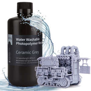 Materiales de Impresión de Resina Lavables con Agua - Product Image 1