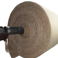 Tissu de support de tapis occultant ETA 100% Jute Biologique Coupe-Vent Séchage Rapide Motif Naturel Largeur 150" 7 Oz. Tissu jacquard sergé 13x11