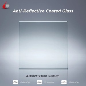 FTO Coated <b>Glass</b> for Solar Sensors & Electronics-Transparent Conductive Solutions Other <b>Glass</b> Product - Product Image 2