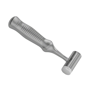 Custom Made 184mm 7.14 \ "Malho Dental 458g Borracha De Aço Melhor Qualidade Elevador Osso Implante para Cirurgia Plástica 30mm Martelo Dental - Product Image 5