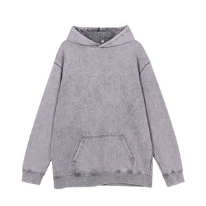 Sudadera con Capucha Vintage Lavada al Ácido, Estampado Tie Dye 3D, Sudadera de Algodón Grueso, Felpa Francesa, Talla Grande para Hombre, Venta al Por Mayor - Product Image 1