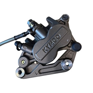 Système de freinage avant complet Kymco Xciting 250 2005, état neuf, avec disques de frein en acier et en plastique - Product Image 3