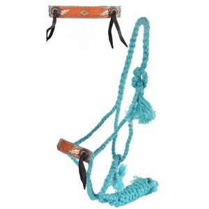 Juego de Cabezada y Cabestro de Cuero Clásico Hecho a Mano para Equitación - Product Image 1