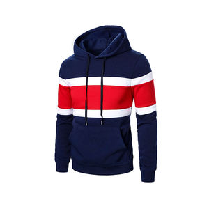 เสื้อฮู้ดผู้ชายใส่สบายคอปกตั้งออกแบบได้เองพิมพ์โลโก้ - Product Image 2