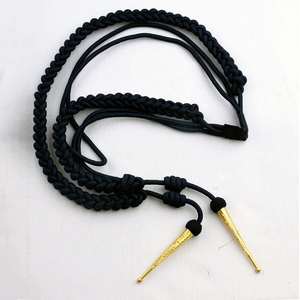 High Quality Elegant Gold Aiguillette With Lightweight <b>Braided</b> PC <b>Cord</b> for Formal Outdoor Wear - Product Image 3